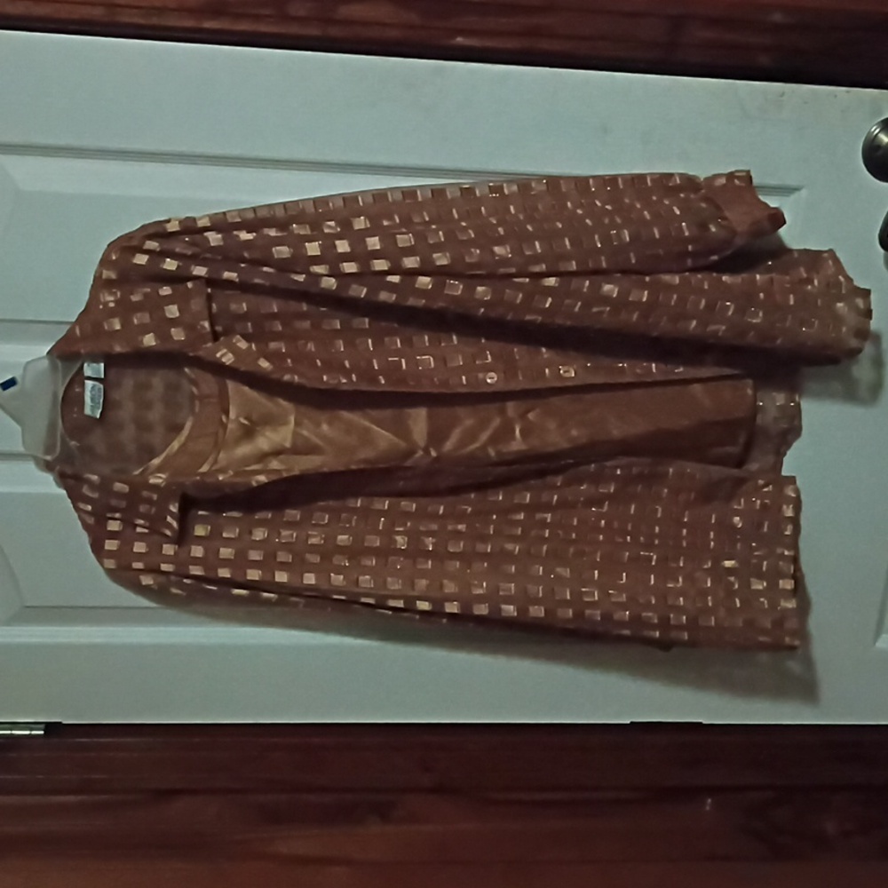 Gold blouse